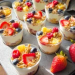 3 Ingredient Frozen Yogurt Bites