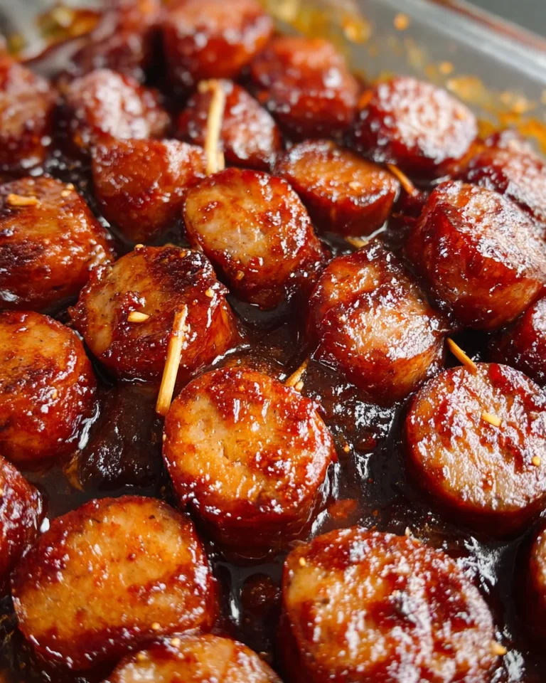 BBQ Sausage Bites