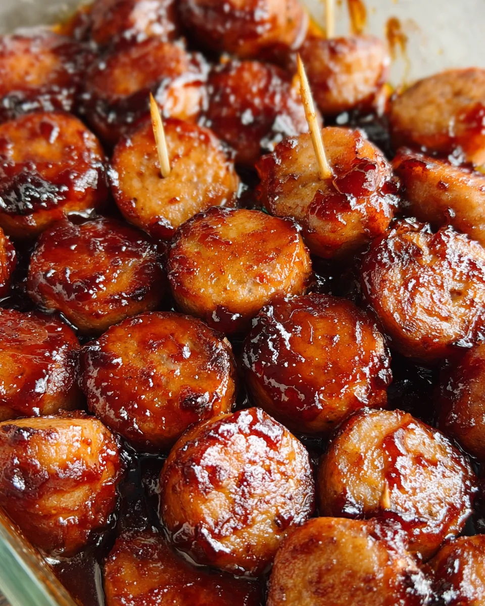 BBQ Sausage Bites 15 BBQ