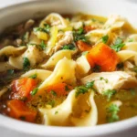 Best Chicken Noodle Soup with Egg Noodles