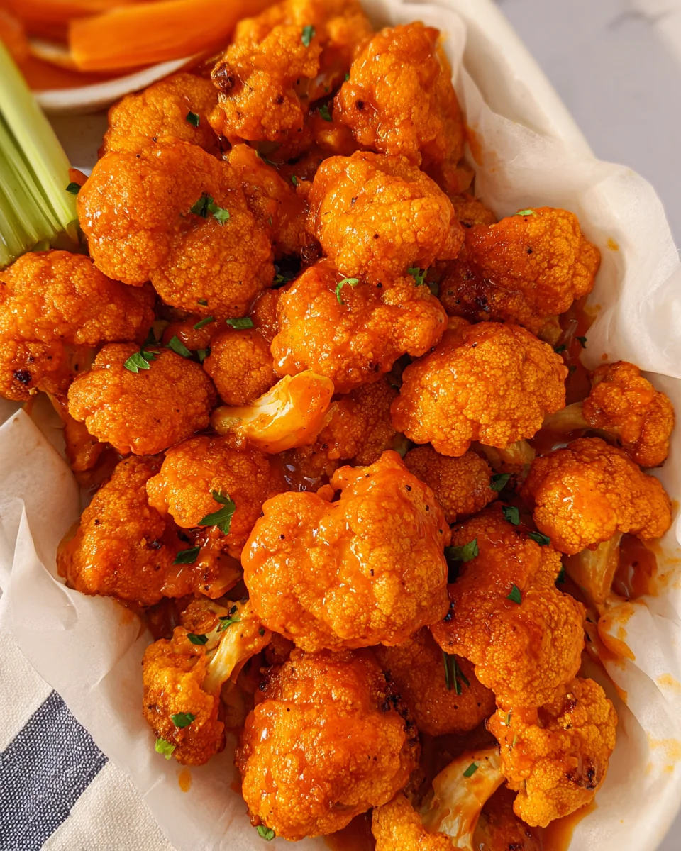 Buffalo Cauliflower Wings 24 Buffalo Cauliflower Wings