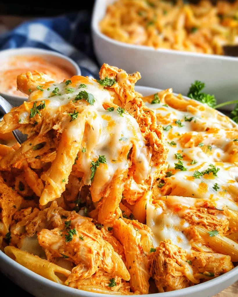 Buffalo Chicken Pasta Recipe