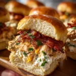 Chicken Bacon Ranch Sliders