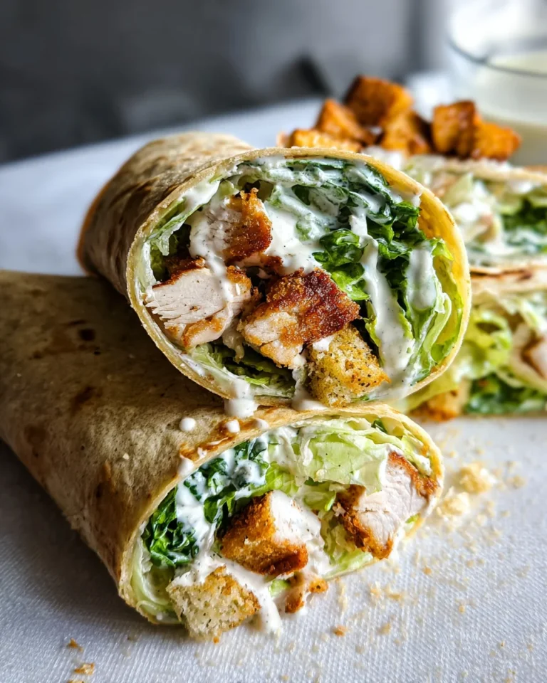 Chicken Caesar Wraps