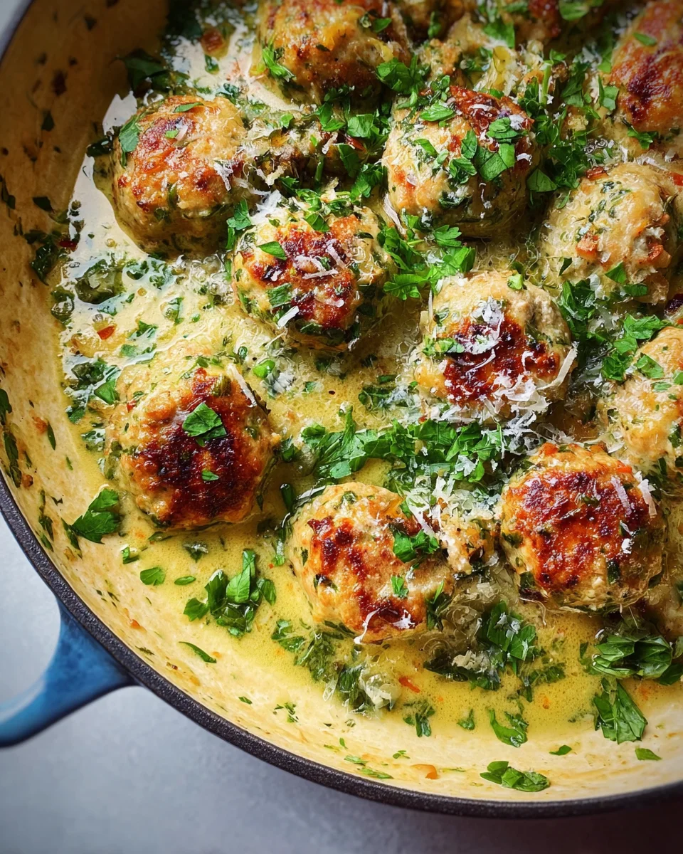 Chicken Piccata Meatballs 22 Chicken