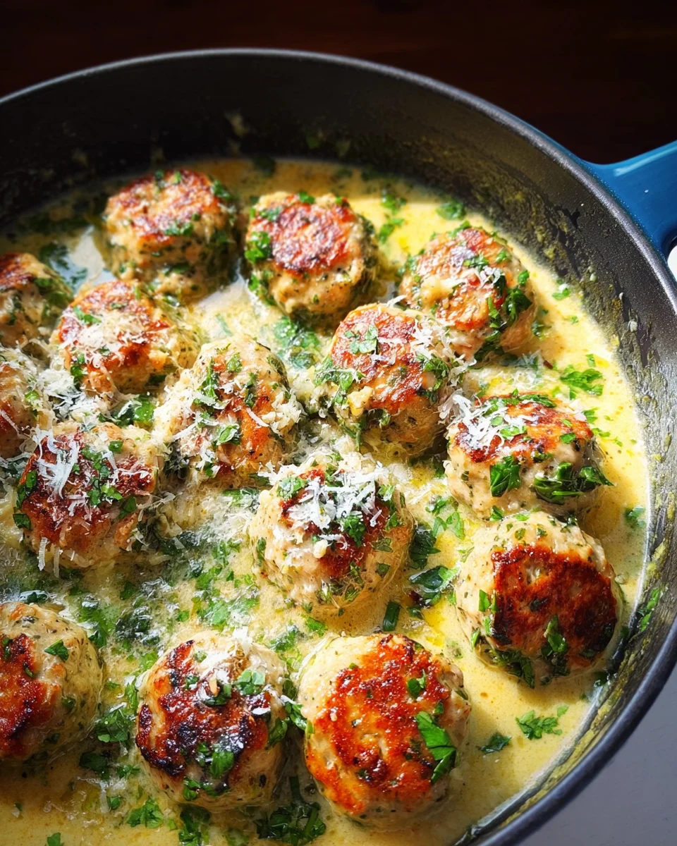 Chicken Piccata Meatballs 23 Chicken