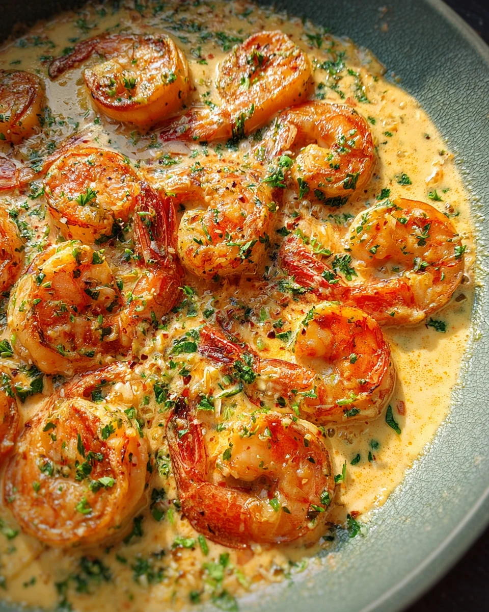 Creamy Garlic Shrimp (15 Minutes) 21 Creamy