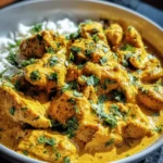 Creamy Homemade Chicken Korma Perfect with Flatbread or Rice