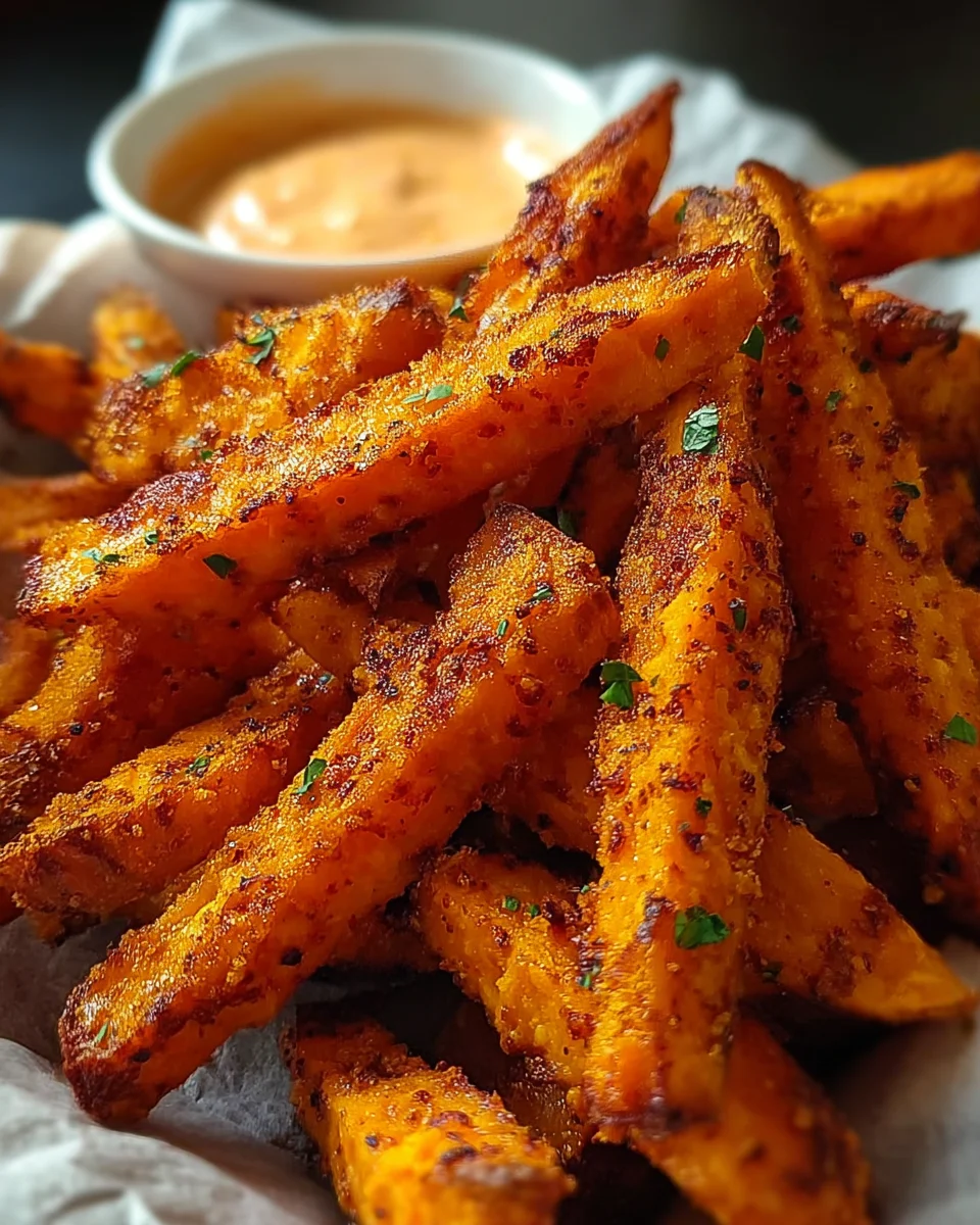 Crispy Oven Baked Sweet Potato Fries 18 Crispy