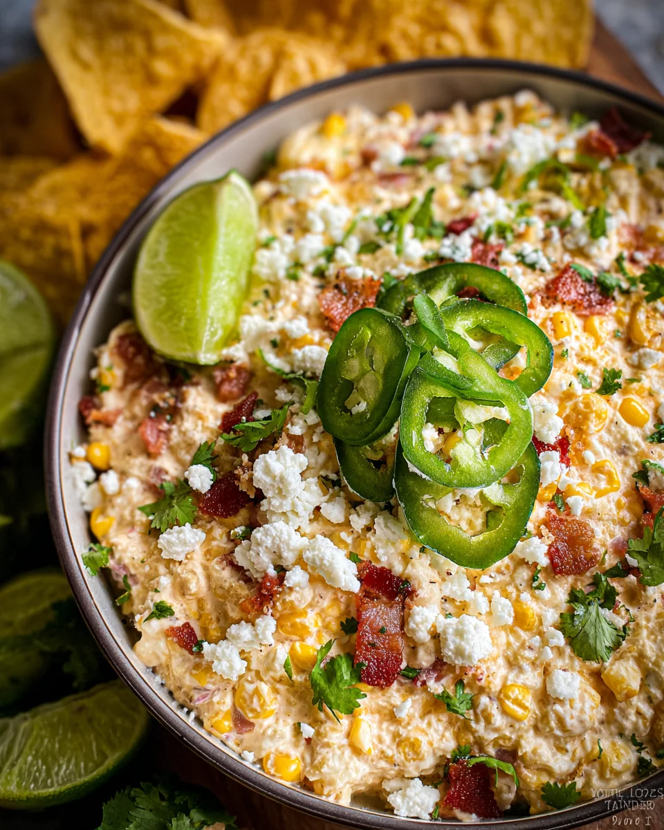 Crockpot Jalapeno Corn Dip