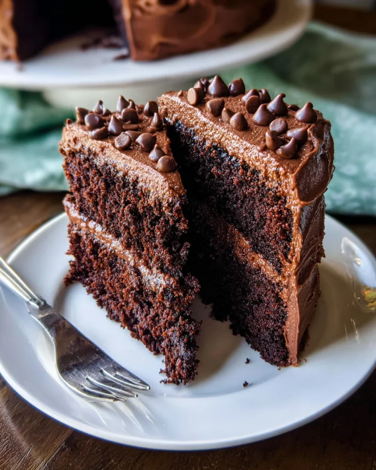 Deliciously Moist Chocolate Layer Cake