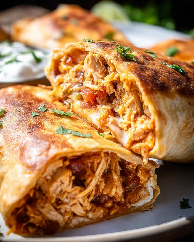 Easy 30-Minute Chicken Chimichanga Recipe