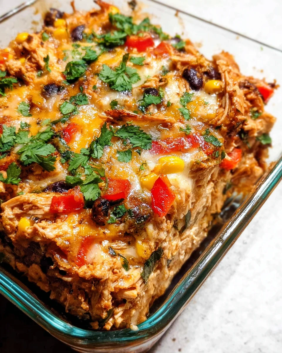 Easy Chicken Burrito Casserole 25 Easy