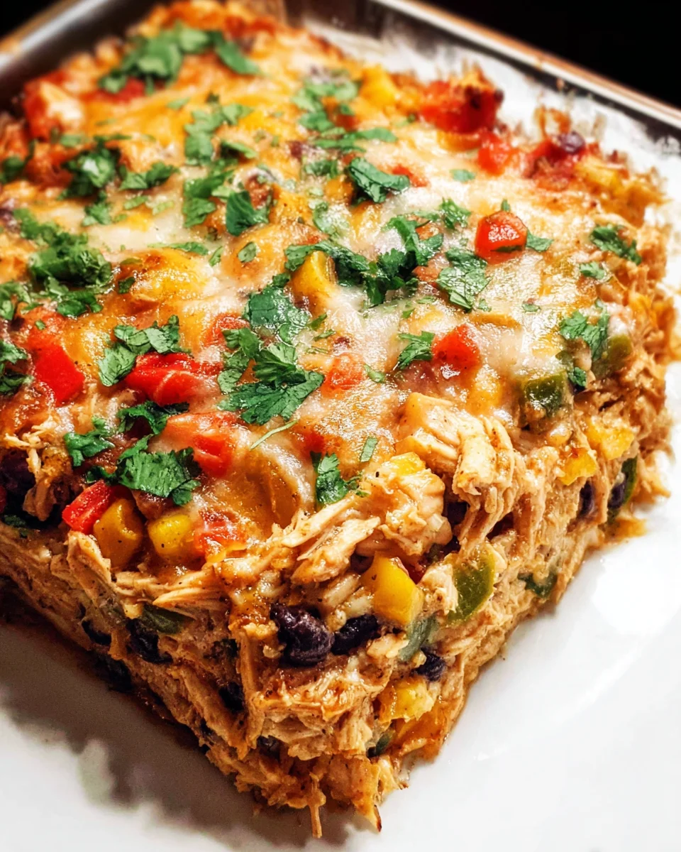 Easy Chicken Burrito Casserole 26 Easy