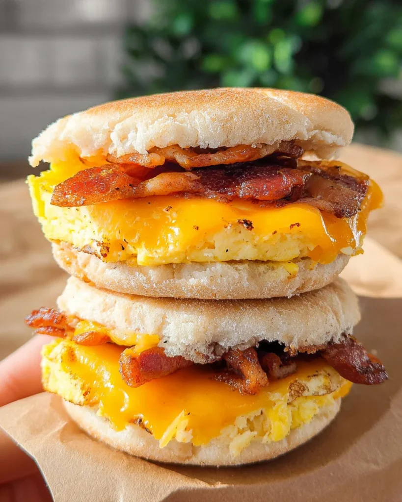 Freezer Breakfast Sandwiches