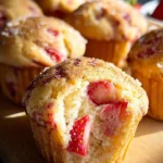 Fresh Strawberry Muffins