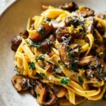 Garlic Mushroom Pasta