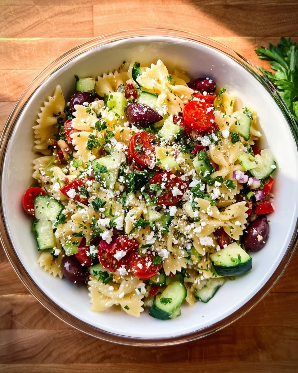 Greek Pasta Salad Recipe 31 Greek