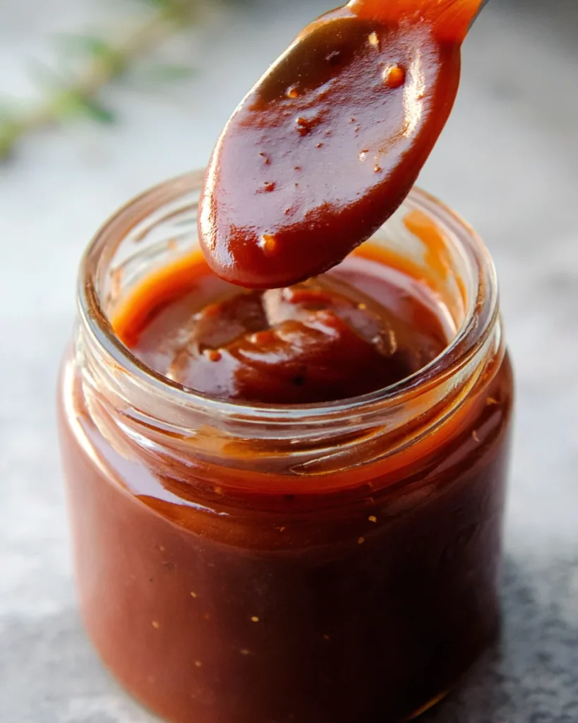 Homemade BBQ Sauce Recipe