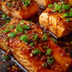Honey Garlic Glazed Salmon