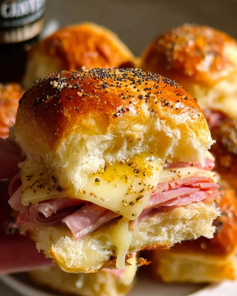 Hot Ham and Cheese Sliders