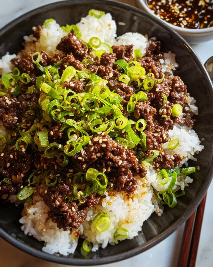 Korean Beef Bowl