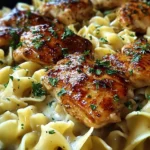 One-Pan Chicken with Buttered Noodles