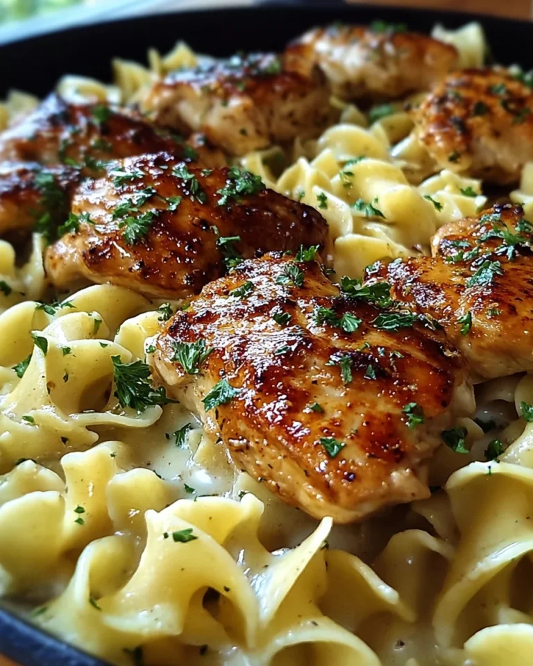 One-Pan Chicken with Buttered Noodles 27 One-Pan Chicken with Buttered Noodles