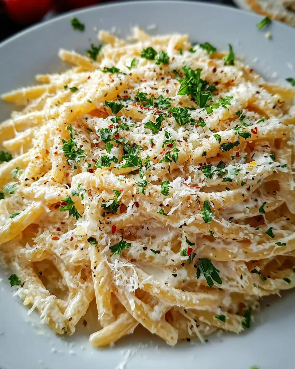 One Pot Creamy Garlic Pasta (Just 20 Minutes!) 19 One