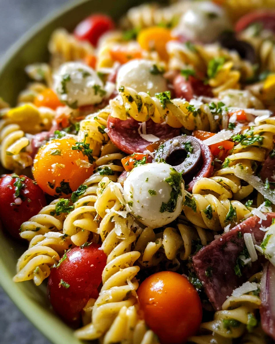 Quick Italian Pasta Salad (with 1 Secret Ingredient) 20 Quick