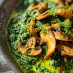 Spinach and Mushroom Curry