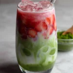 Strawberry Matcha Latte