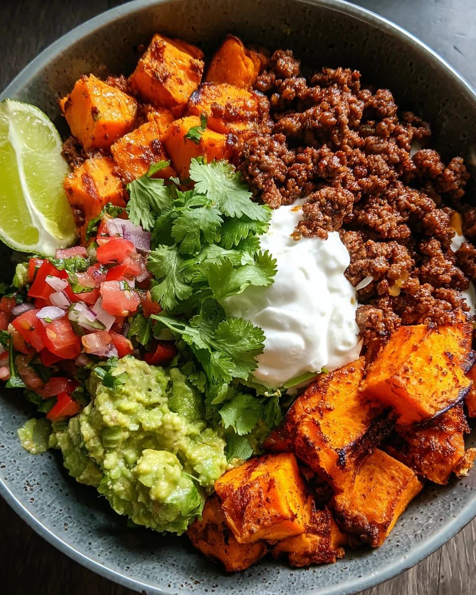 Sweet Potato Taco Bowl 14 Sweet
