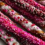 Valentine's Day Chocolate Covered Pretzels Recipe
