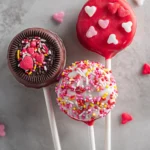 Valentine's Day Oreo Pops