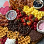 Valentine's Day Waffle Board