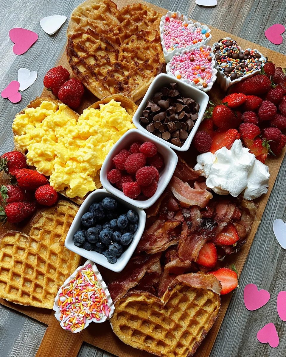 Valentines Day Waffle Board 2