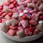 Valentine's day muddy buddies