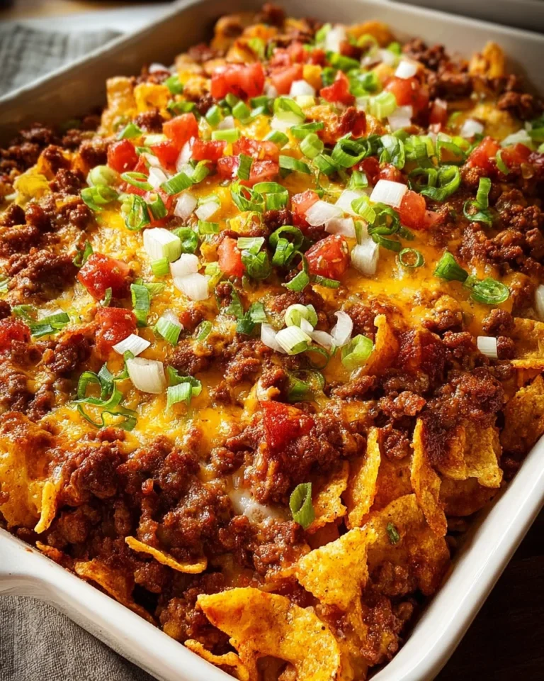 Walking Taco Casserole Recipe