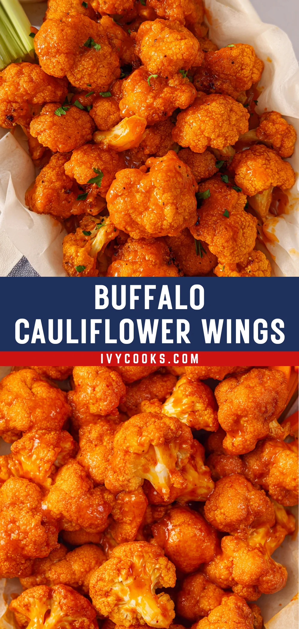 Buffalo Cauliflower Wings 20 Pinterest Hidden Image