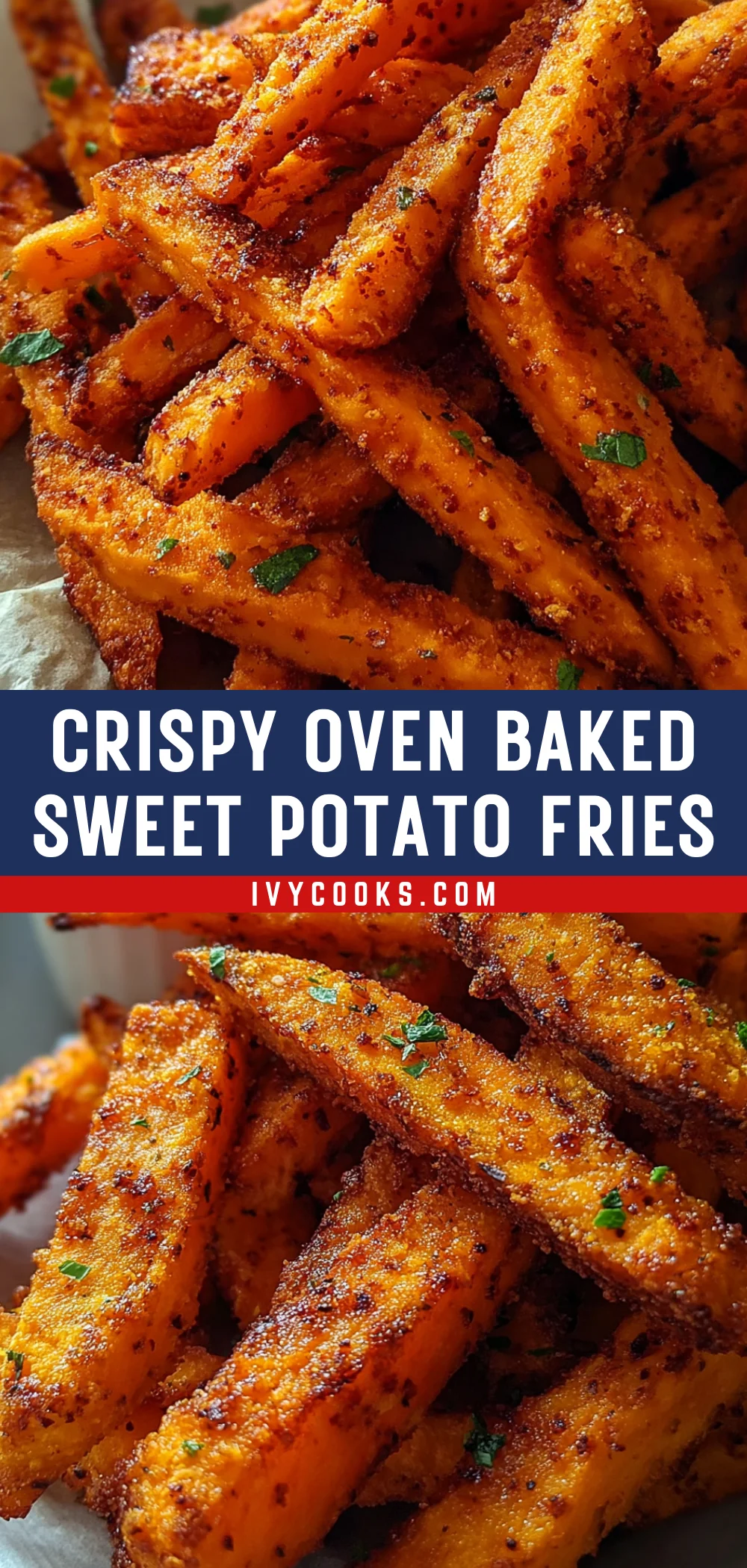Crispy Oven Baked Sweet Potato Fries 17 Pinterest Hidden Image